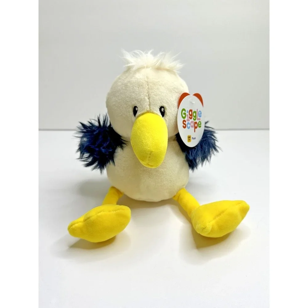 Giggle Scapes Pelican Bird Plush New Sitting 6